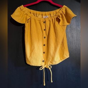 Madewell Yellow Shirt